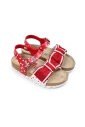 sandales-rouges-avec-en-gros-grain