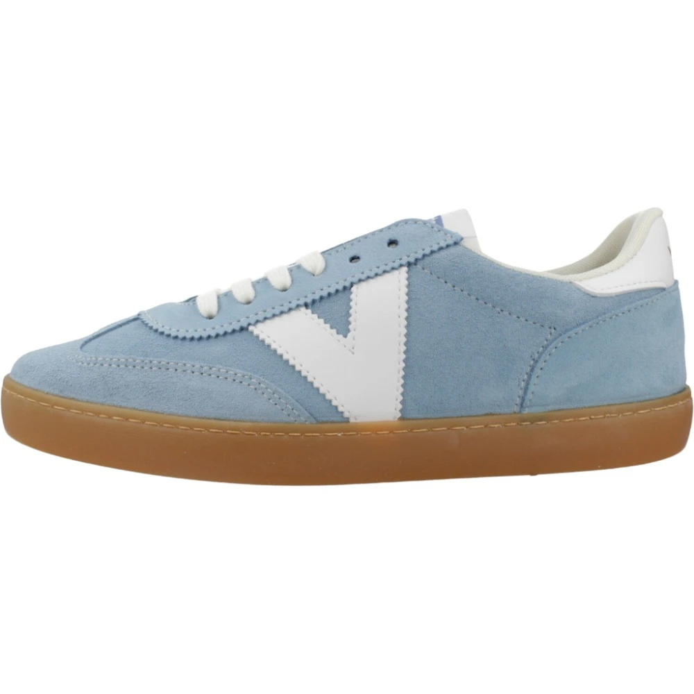 Victoria Berlin Serraje Retro Dames Schoenen Blauw