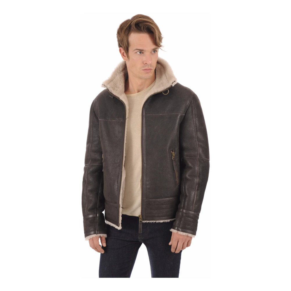 Jackets > Leather Jackets - - La Canadienne - Modalova