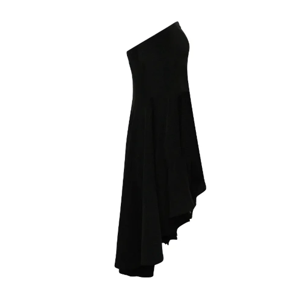 Yohji Yamamoto Pre-owned Nylon dresses Black Dames