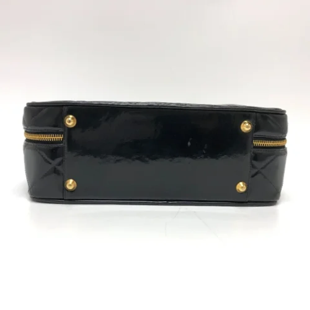 Chanel Vintage Pre-owned Fabric chanel-bags Black Dames