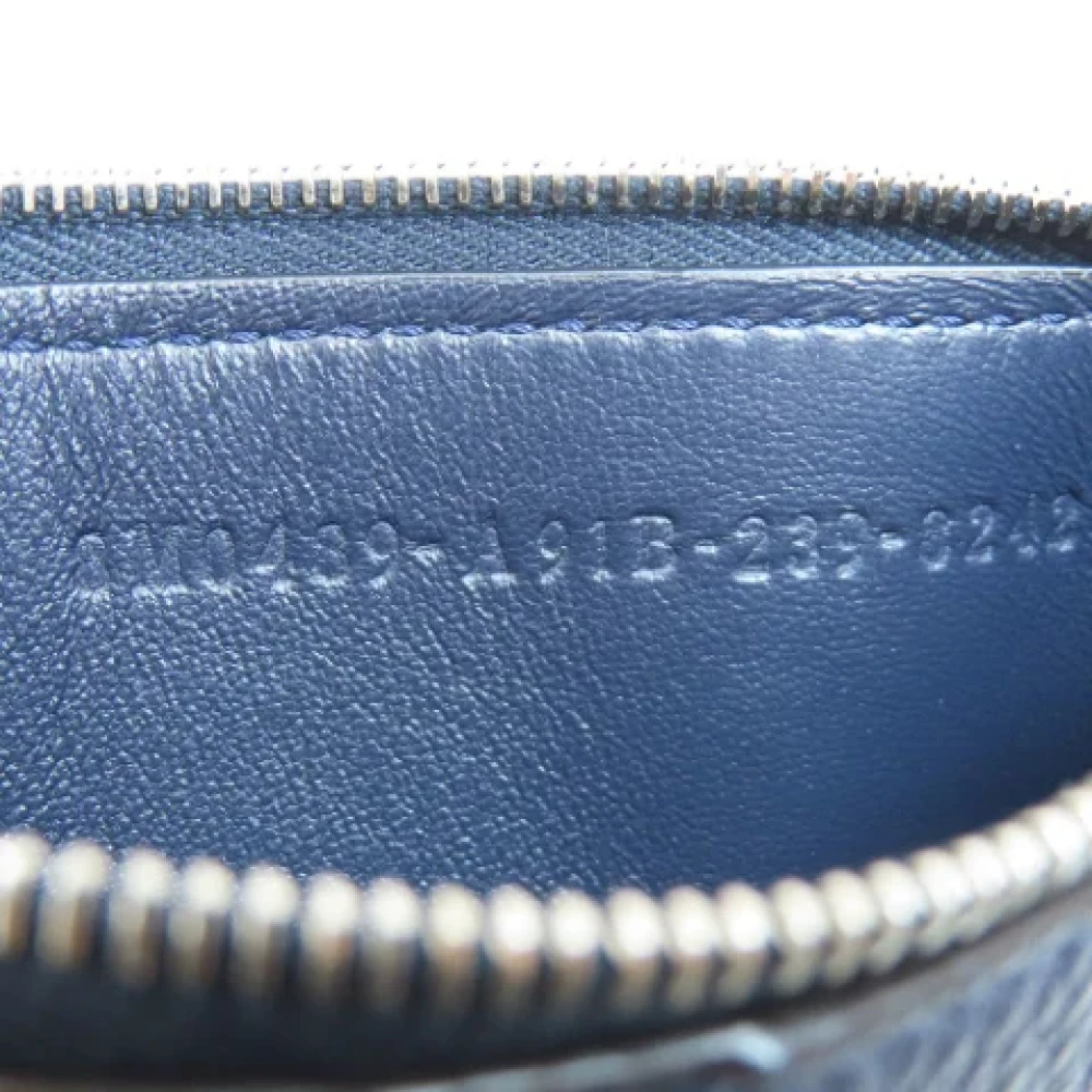 Fendi Vintage Pre-owned Leather home-office Blue Dames