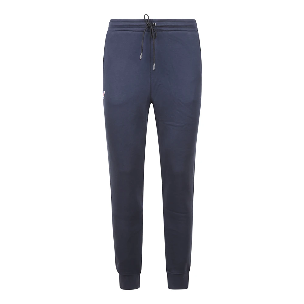 K-way Blauwe Broek Lichtgewicht Felpa Blue Heren