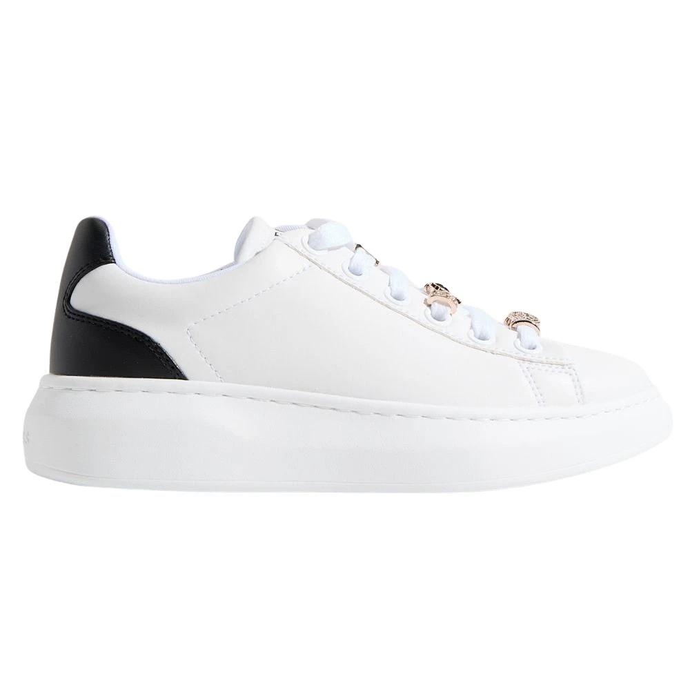 Guess Women's White Sneakers, 6 Uk, Fionia Sneaker