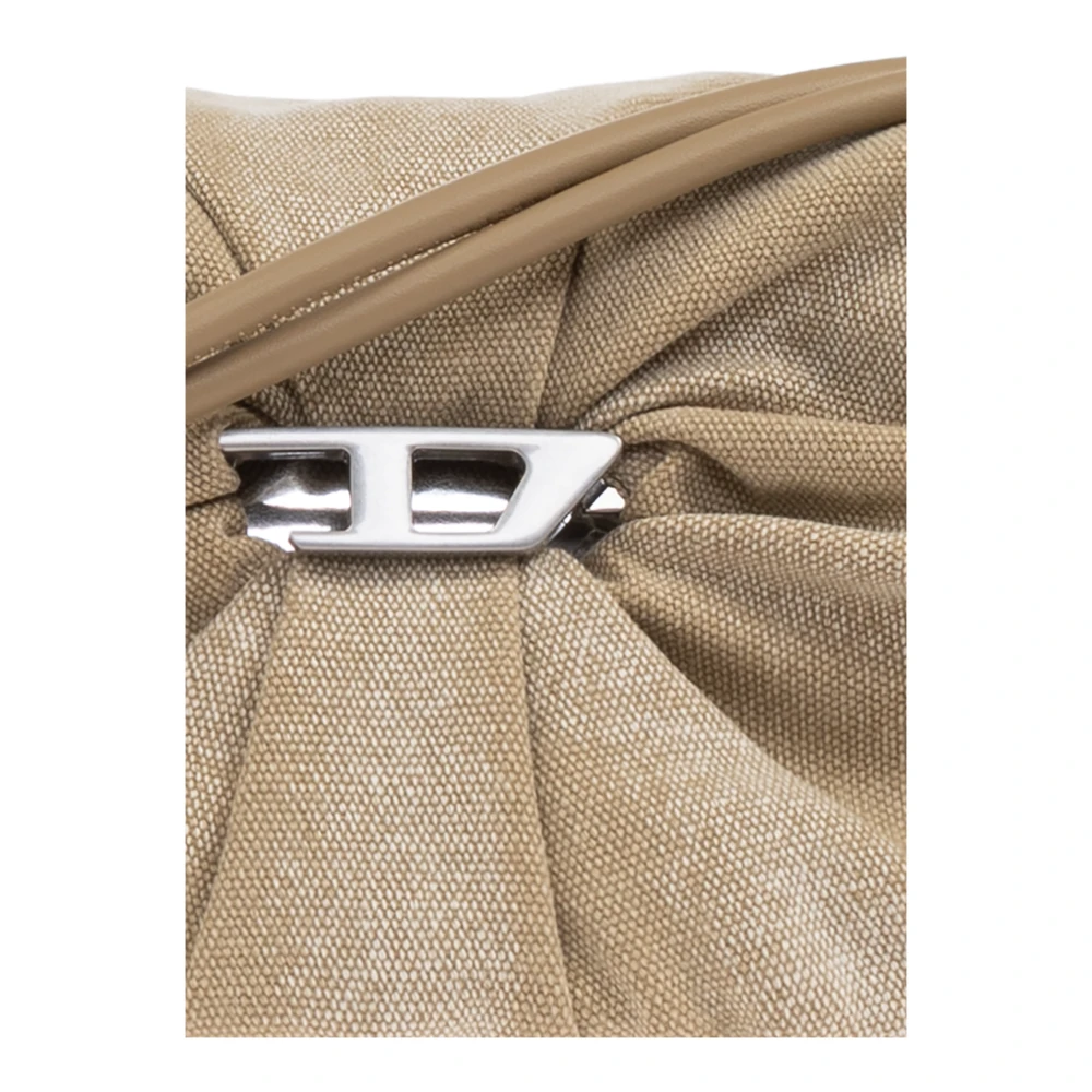Diesel Schoudertas Scrunch-D Beige Dames