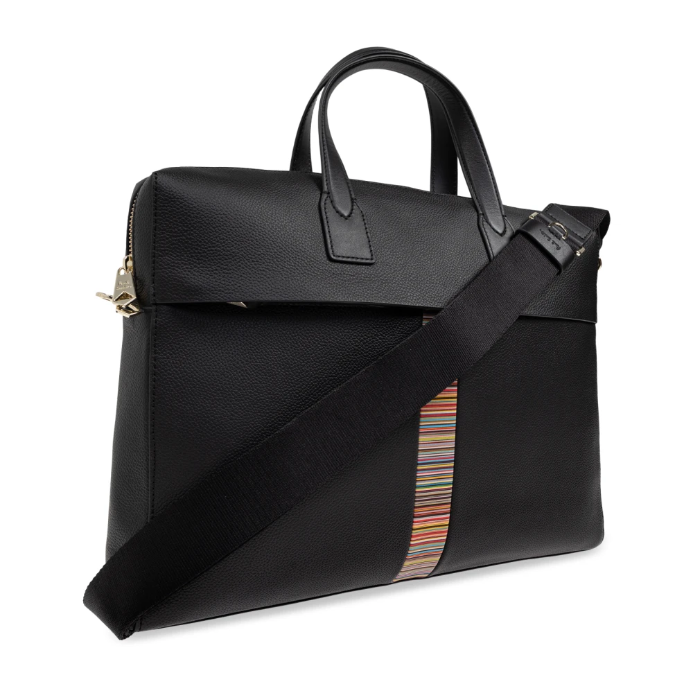 Paul Smith Handtas voor documenten Black Heren