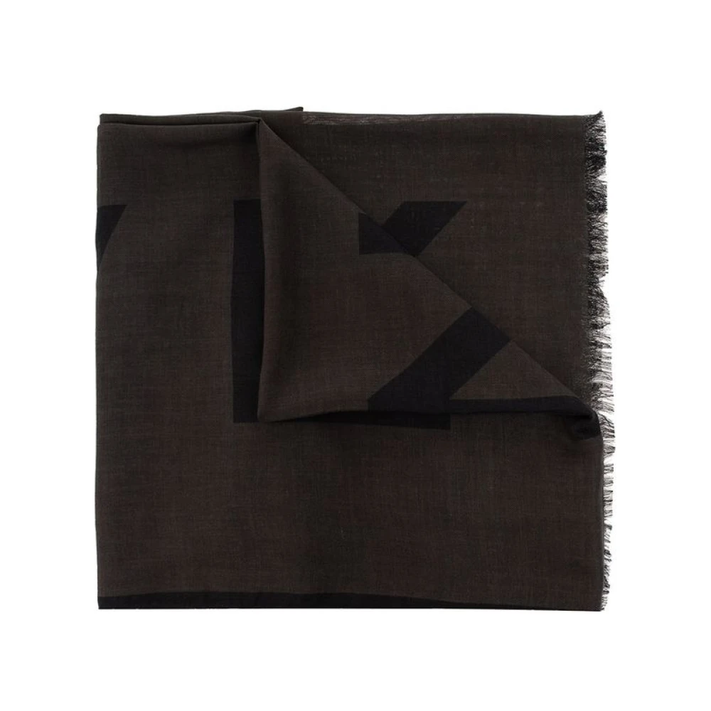 Givenchy Herr Grå Accessoarer One Size, Kashmir, Cashmere Scarf
