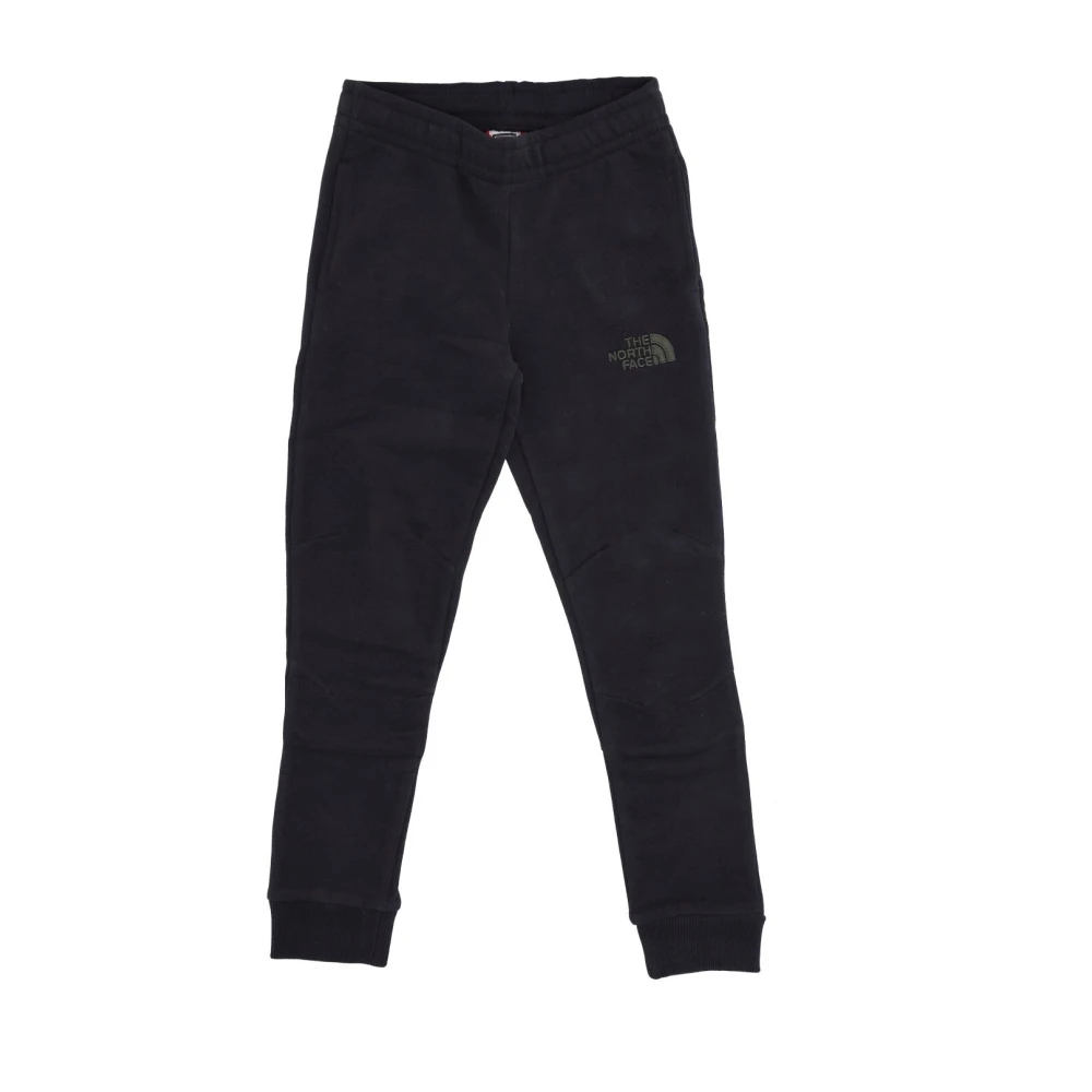 The North Face Boys Black Sweatpants, S, Slim Fit Jogger Tracksuit Trousers