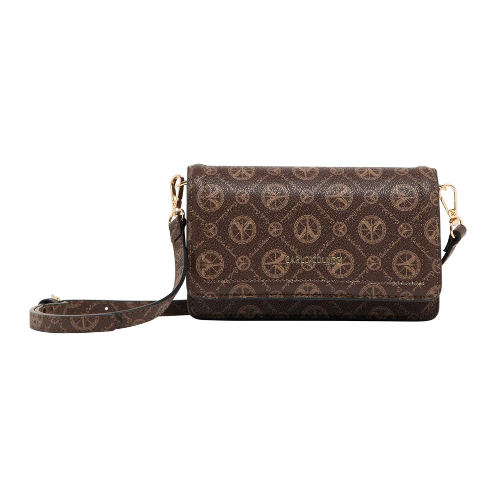 Carlo Colucci Women's Brown Wallets Cardholders