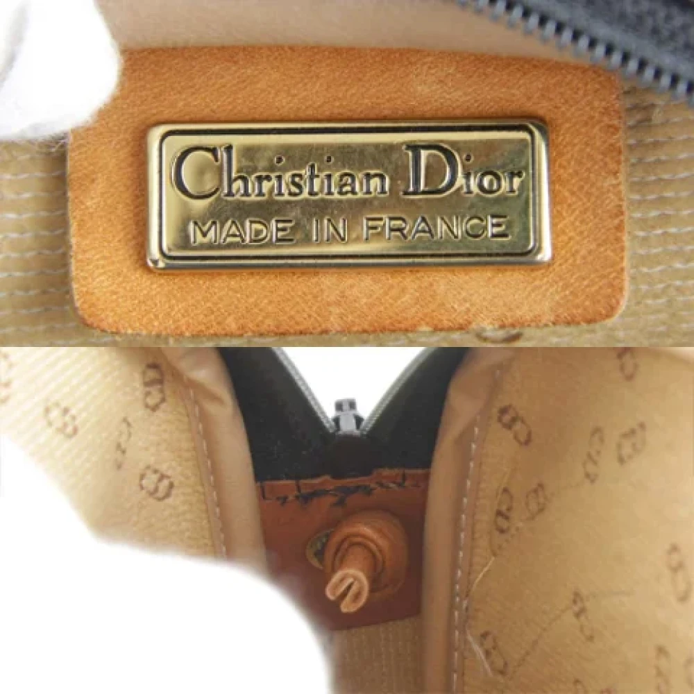 Dior Vintage Pre-owned Fabric dior-bags Brown Dames