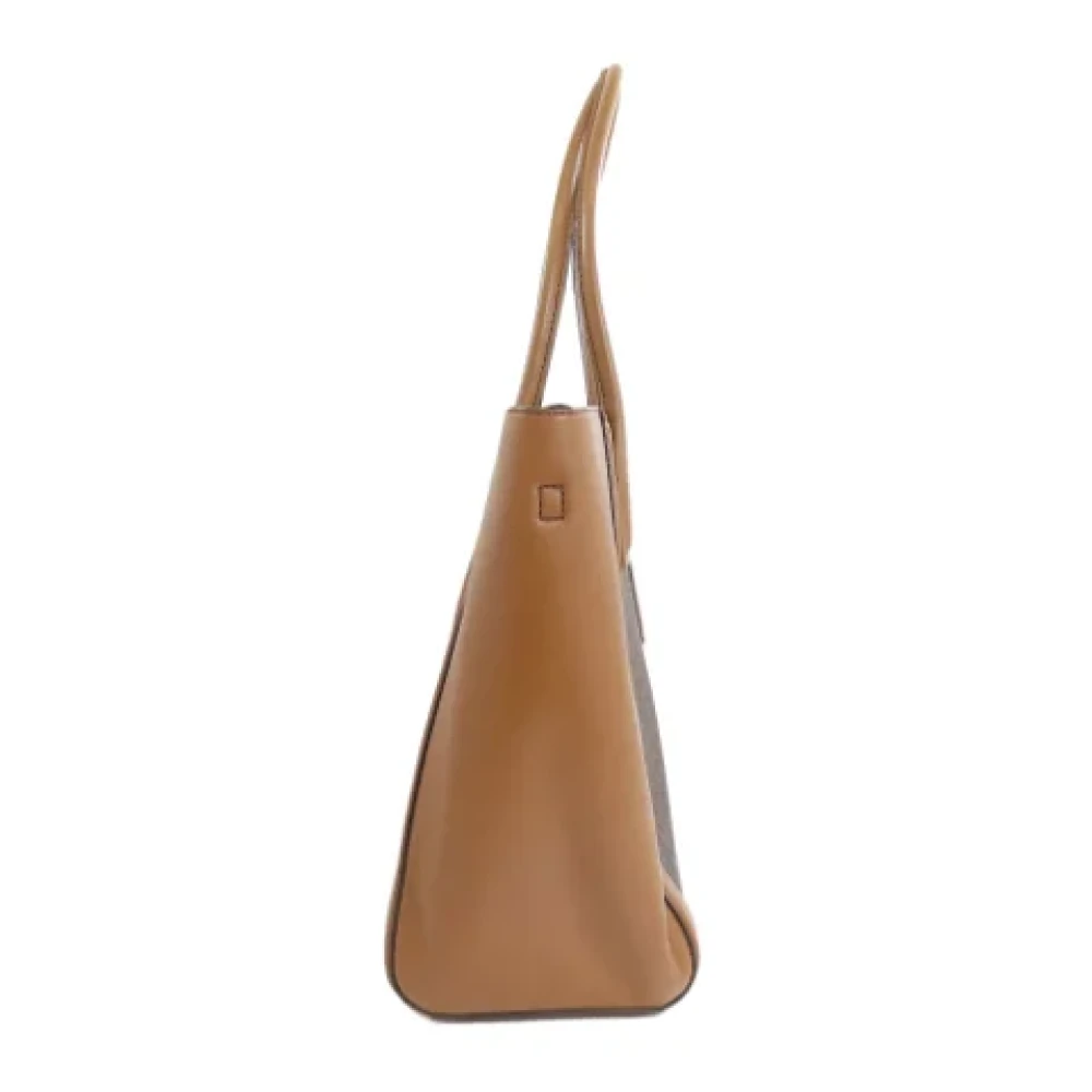 Michael Kors Pre-owned Plastic handbags Brown Dames