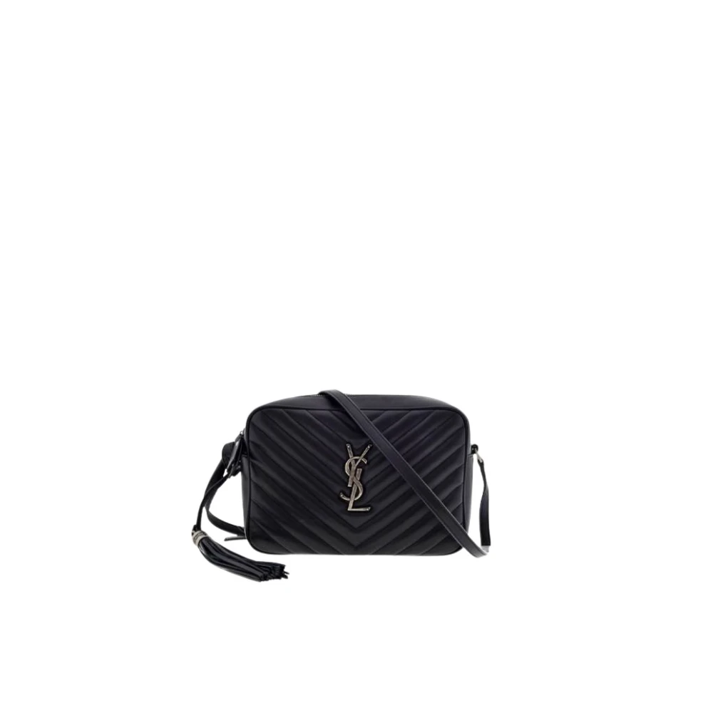 Saint Laurent Yves Camera Lou Noir Black Dames