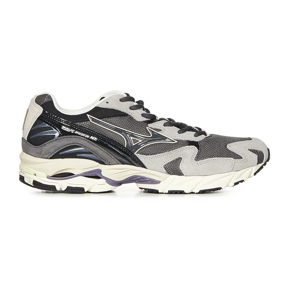 Mizuno Grijze Sneakers Comfort Stijl Heren Schoenen Grijs