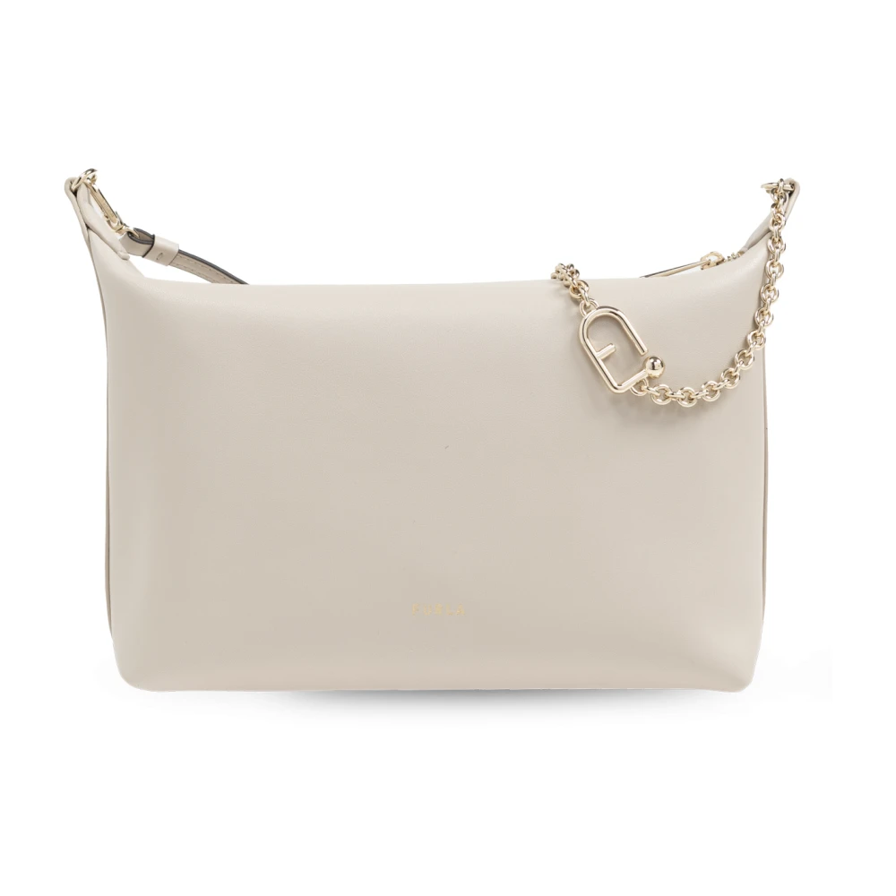 Furla Schoudertas Nuvola Mini Beige Dames