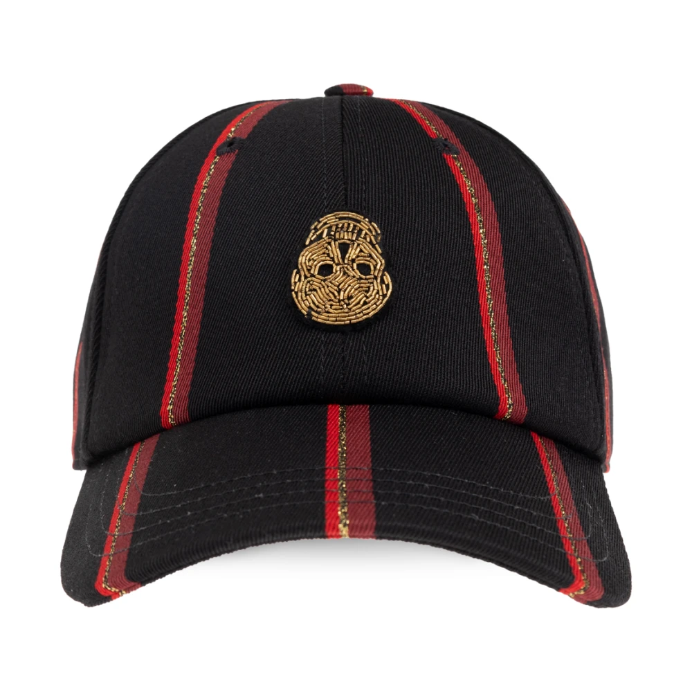 Alexander mcqueen Baseballpet Black Heren