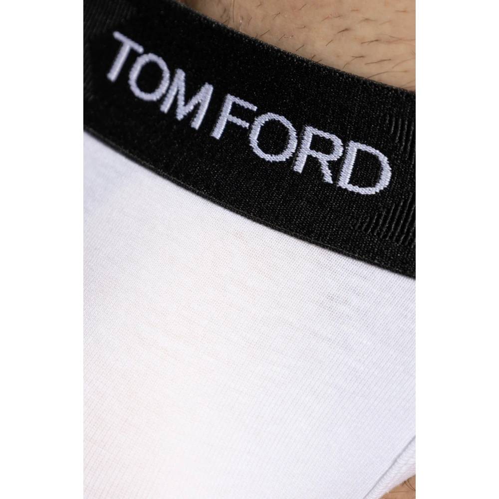 Tom Ford Jockstraps met logo White Heren