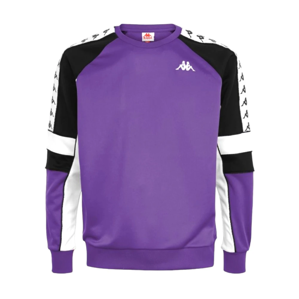 Kappa Sweatshirt Purple Heren