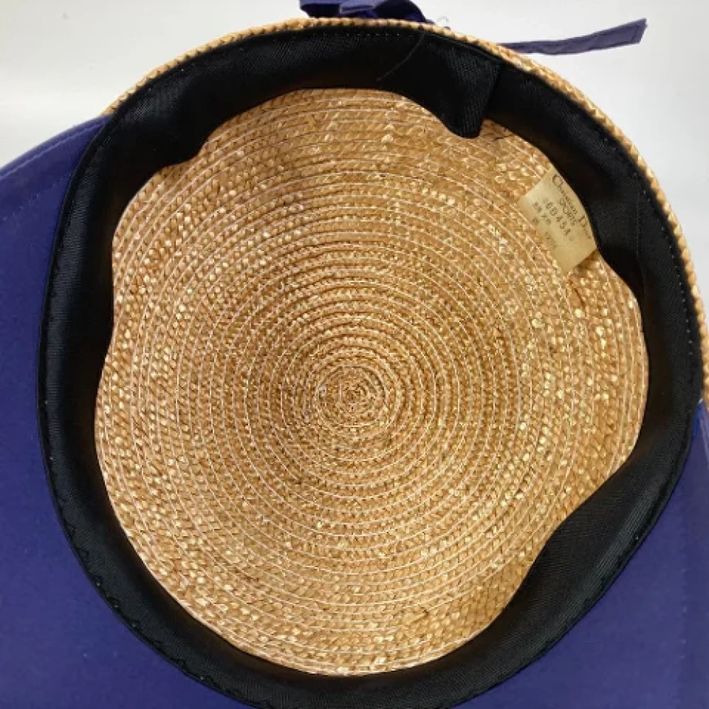 Dior Vintage Pre-owned Cotton hats Purple Dames