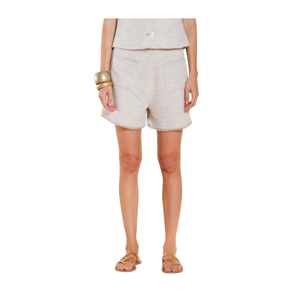 Mason's Donna Beige Pantaloncini, 3XS, New,