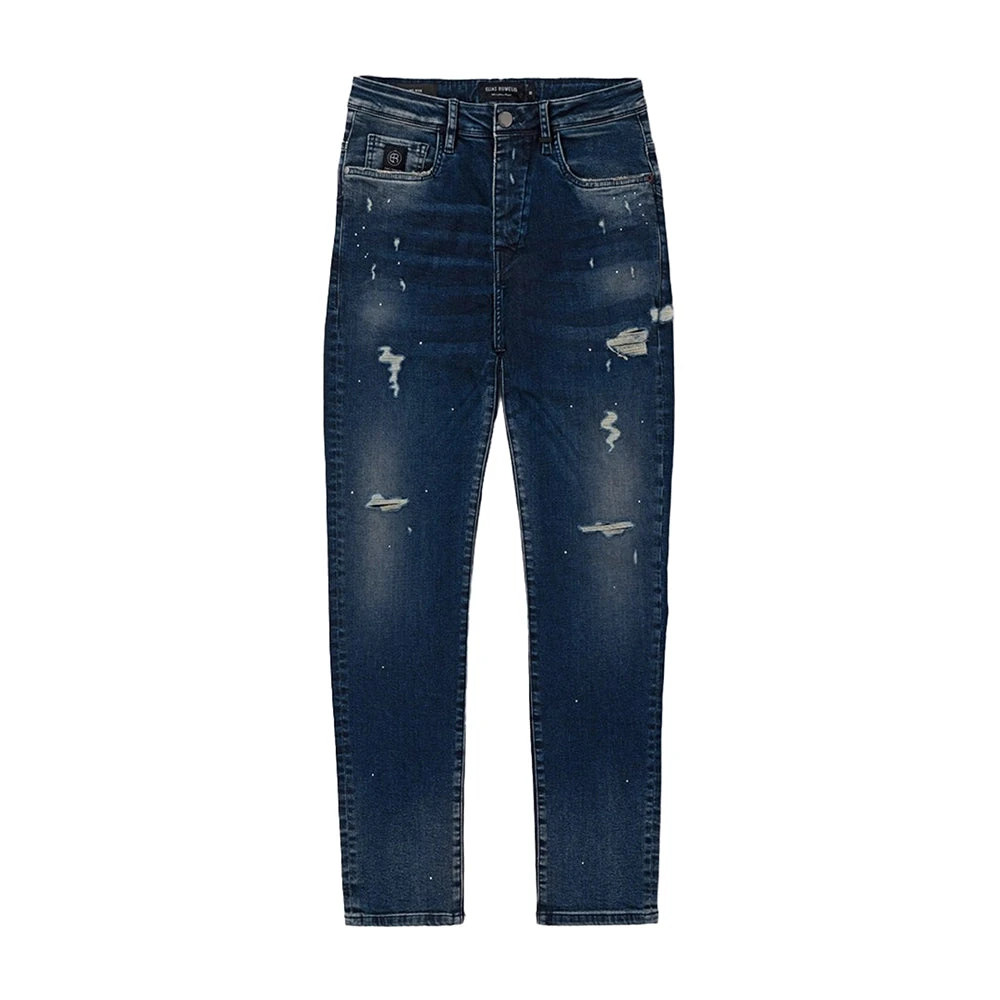 Elias Rumelis Destroyed Look Jeans Blue Heren