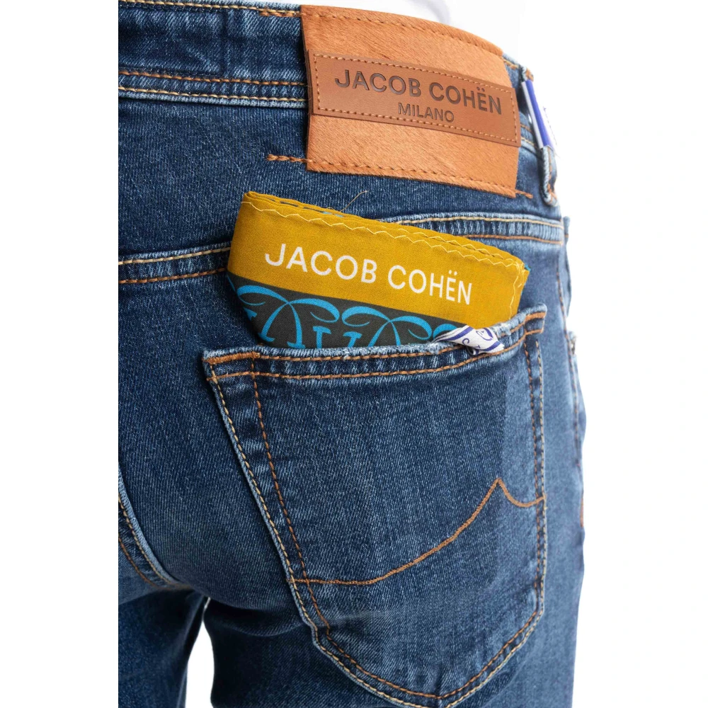 Jacob Cohën Luxe Denim Jeans Nick Fit Blue Heren