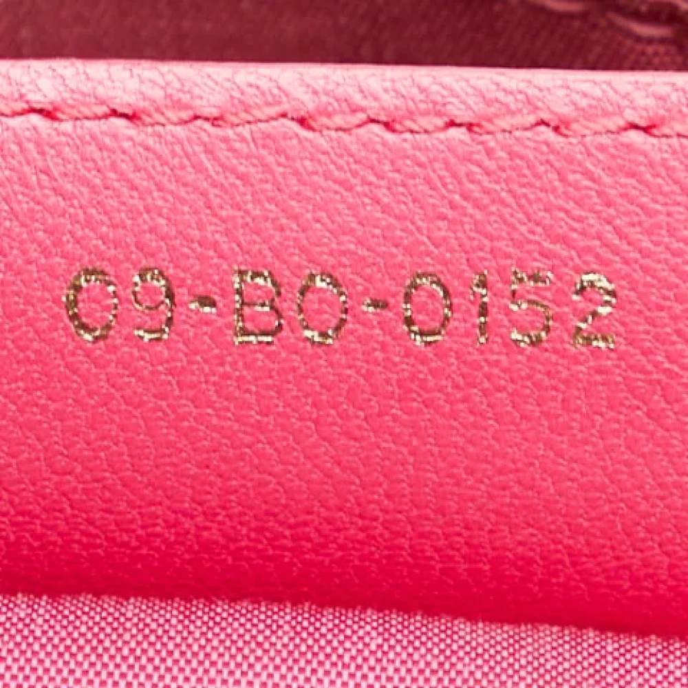 Dior Vintage Pre-owned Leather dior-bags Pink Dames
