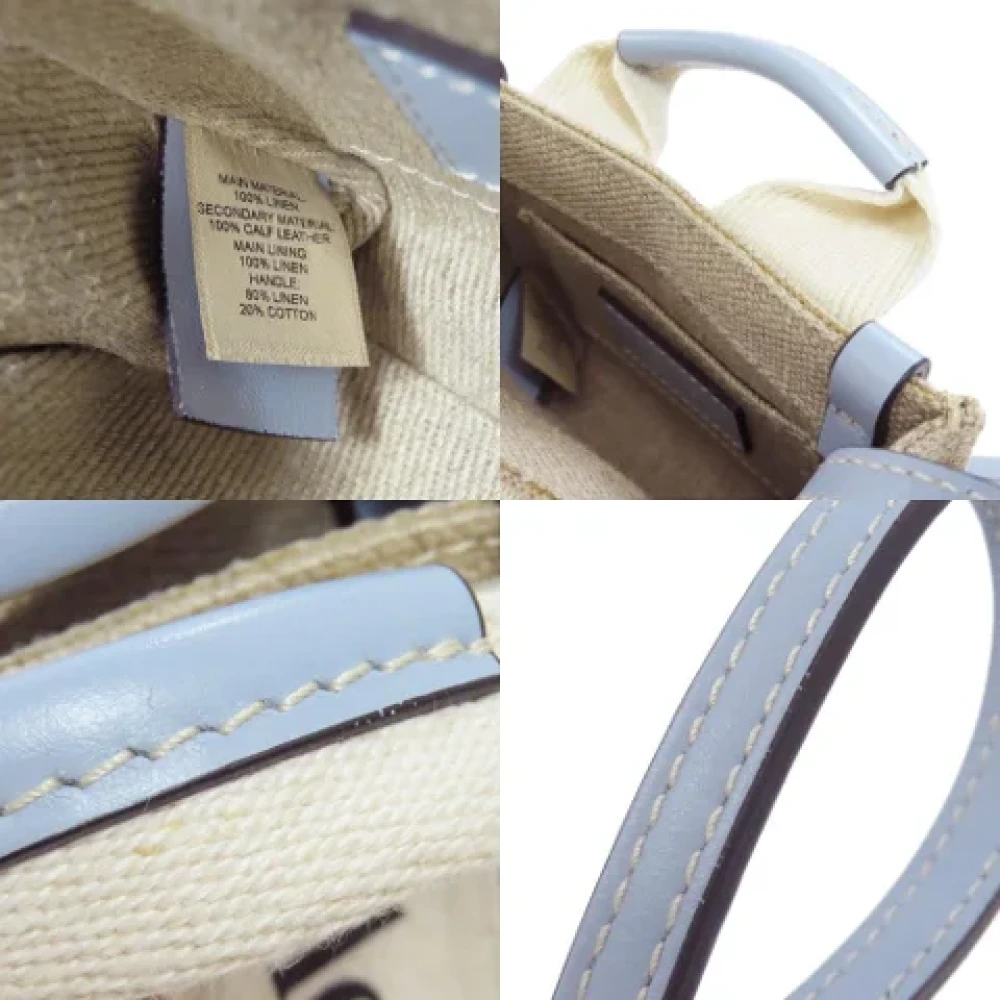 Chloé Pre-owned Canvas handbags Beige Dames