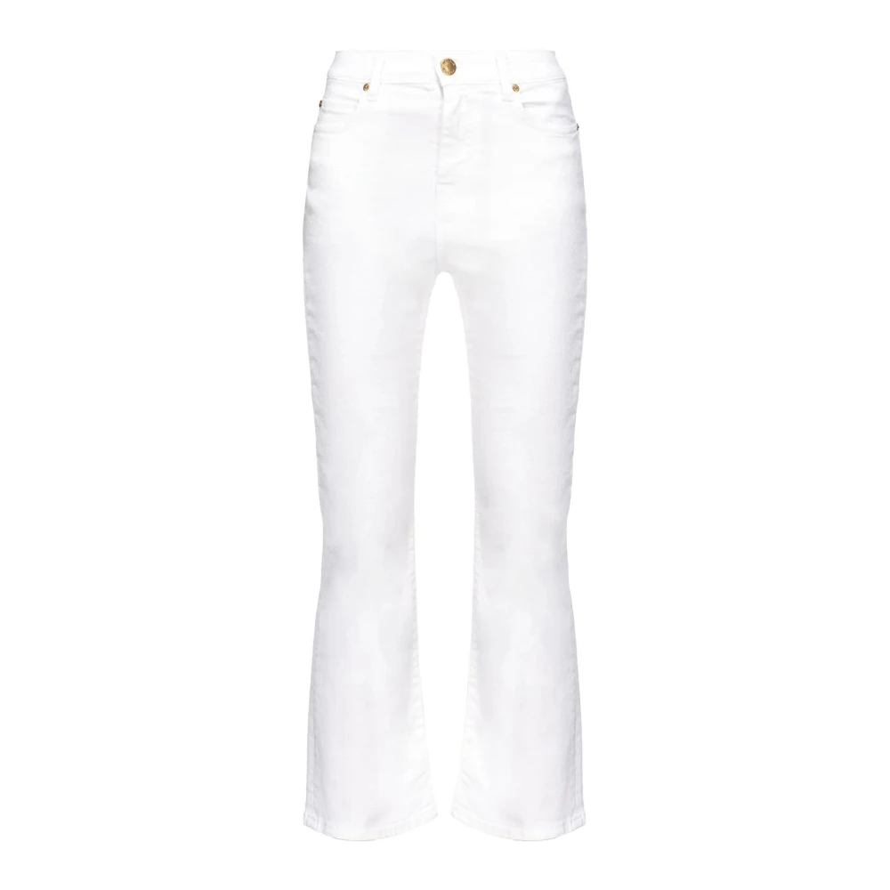 Pinko Flared Jeans voor Vrouwen White Dames