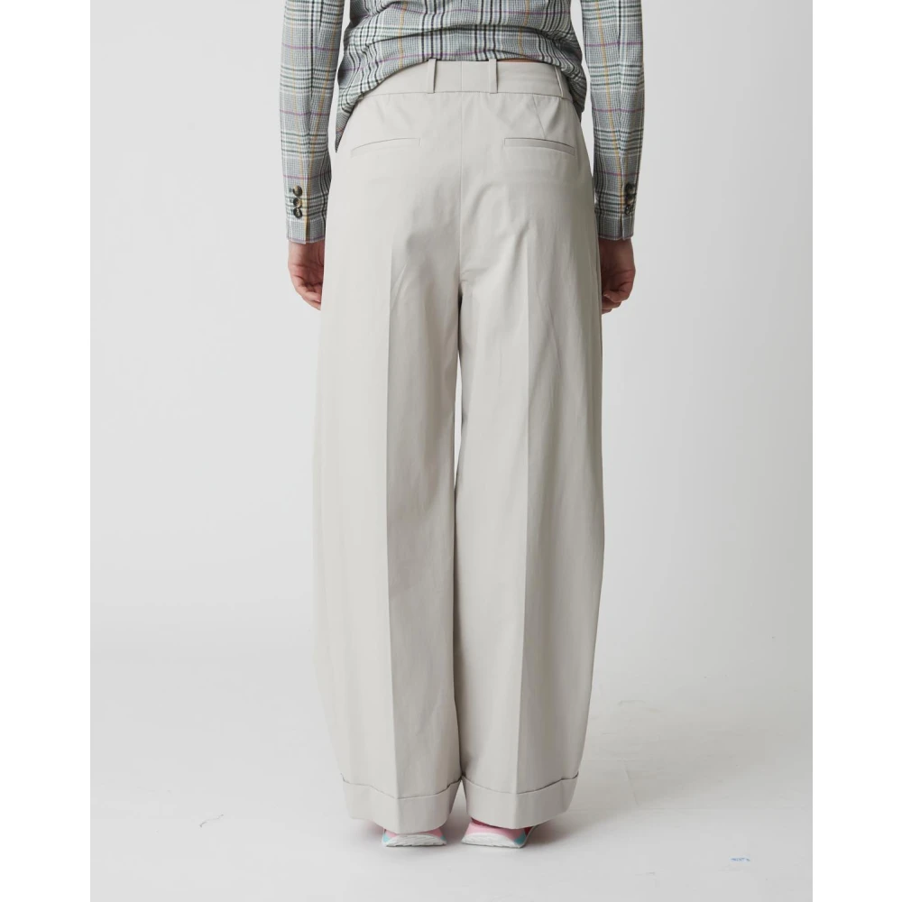 Via Masini 80 Stijlvolle Herenbroek Gray Dames
