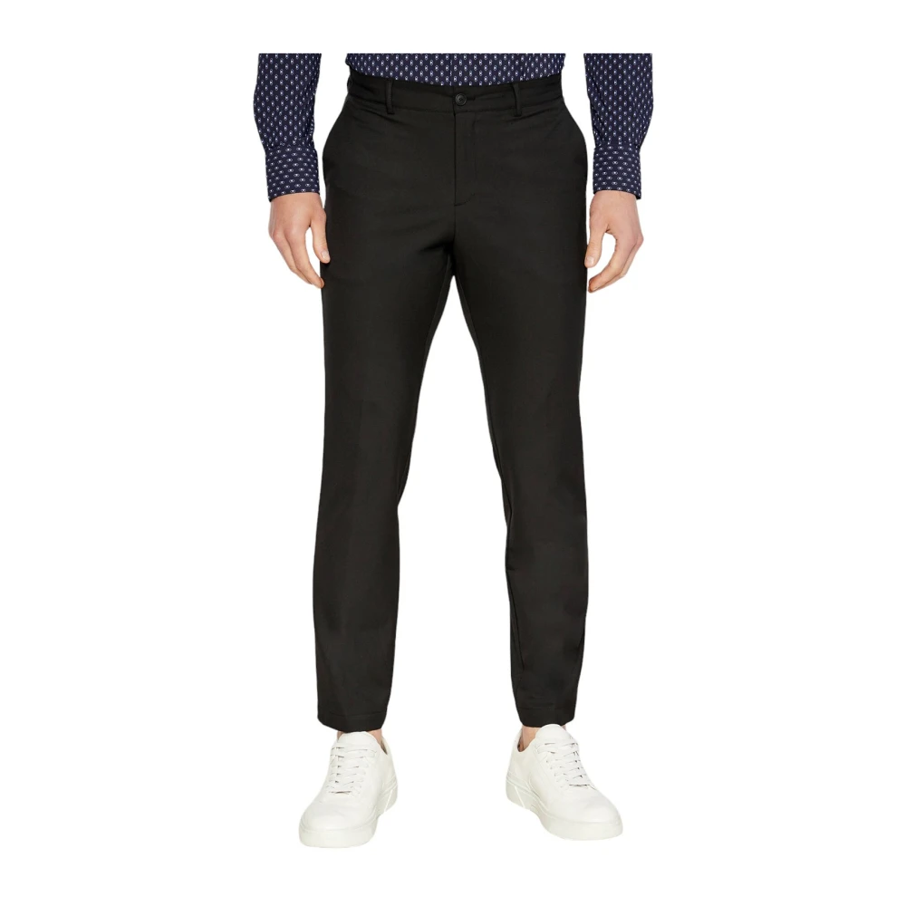 Boss Zwarte P-Genius-EL Broek Black Heren