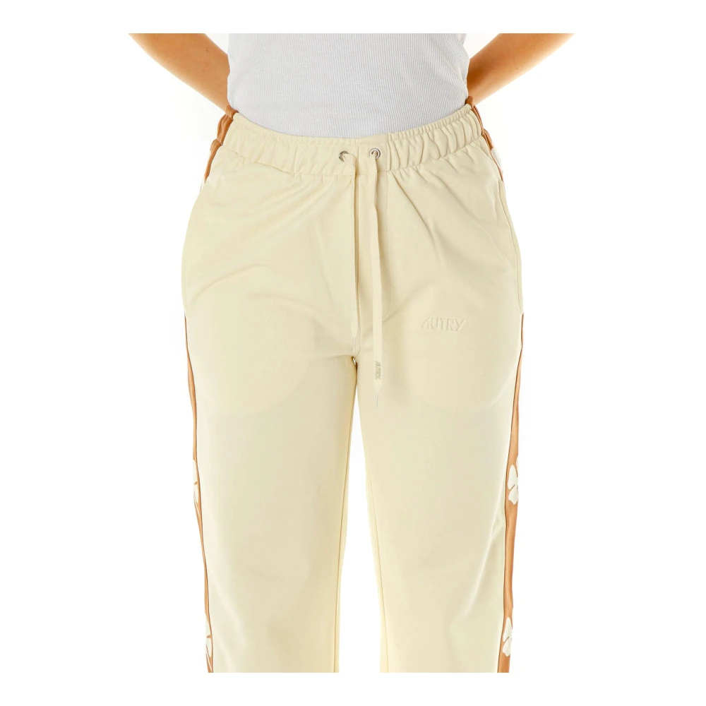 Autry Klaverblad Jogger Broek Beige Dames