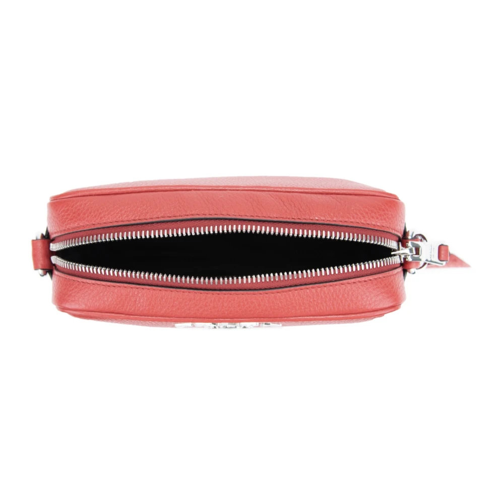 Prada Stijlvolle Schoudertas met Rits Red Dames