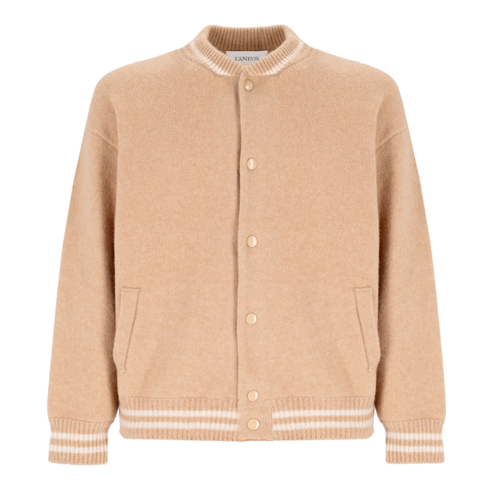 Laneus Bomber Varsity Cashmere Beige, Herr