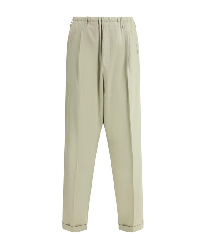 cotton-zipper-pants-with-elastic-waistband