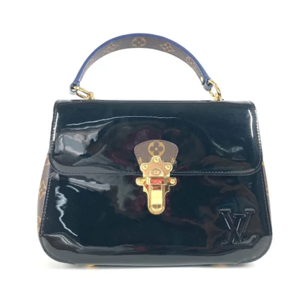 Louis Vuitton Vintage Pre-owned Cotton louis-vuitton-bags Black Dames