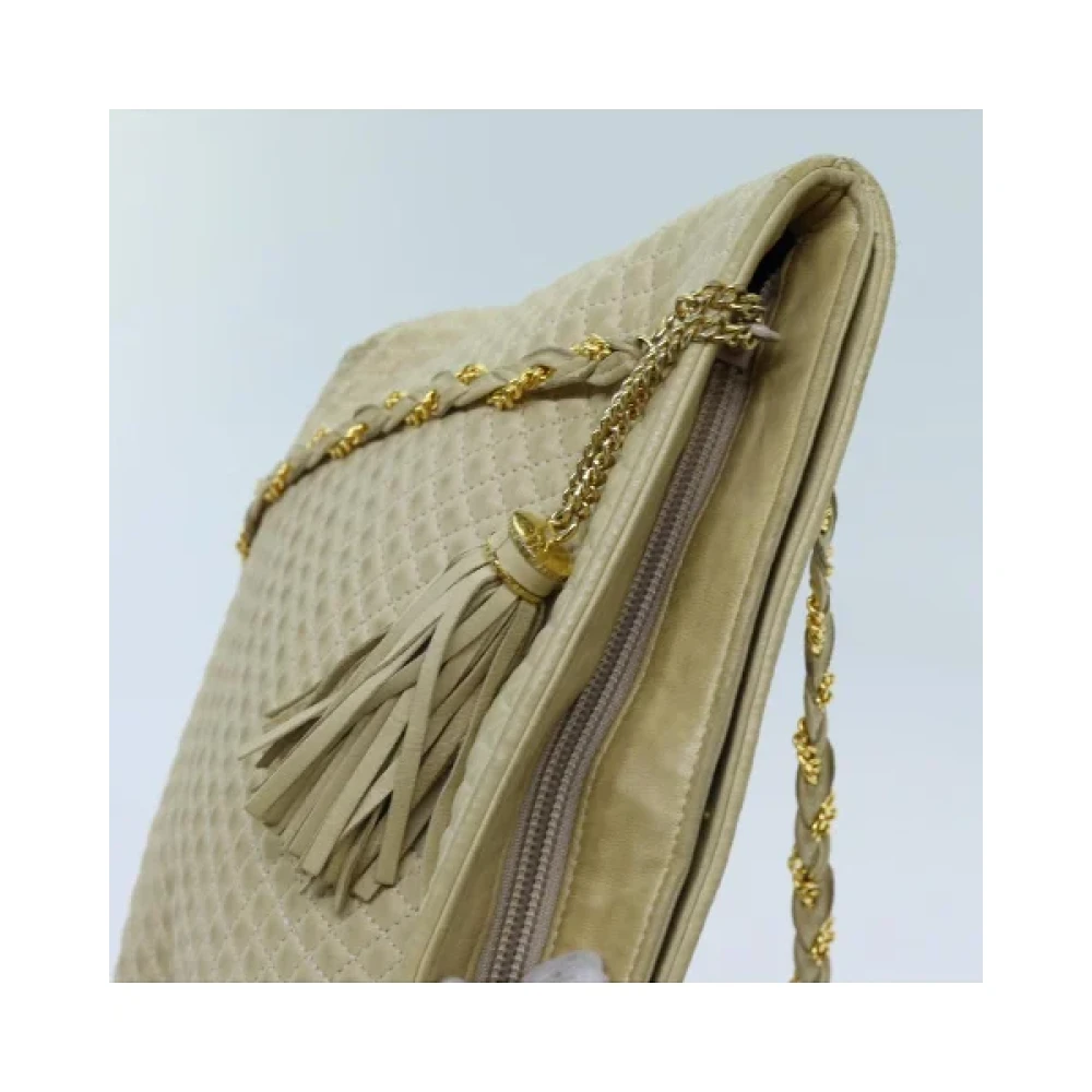Bally Pre-owned Leather shoulder-bags Beige Dames