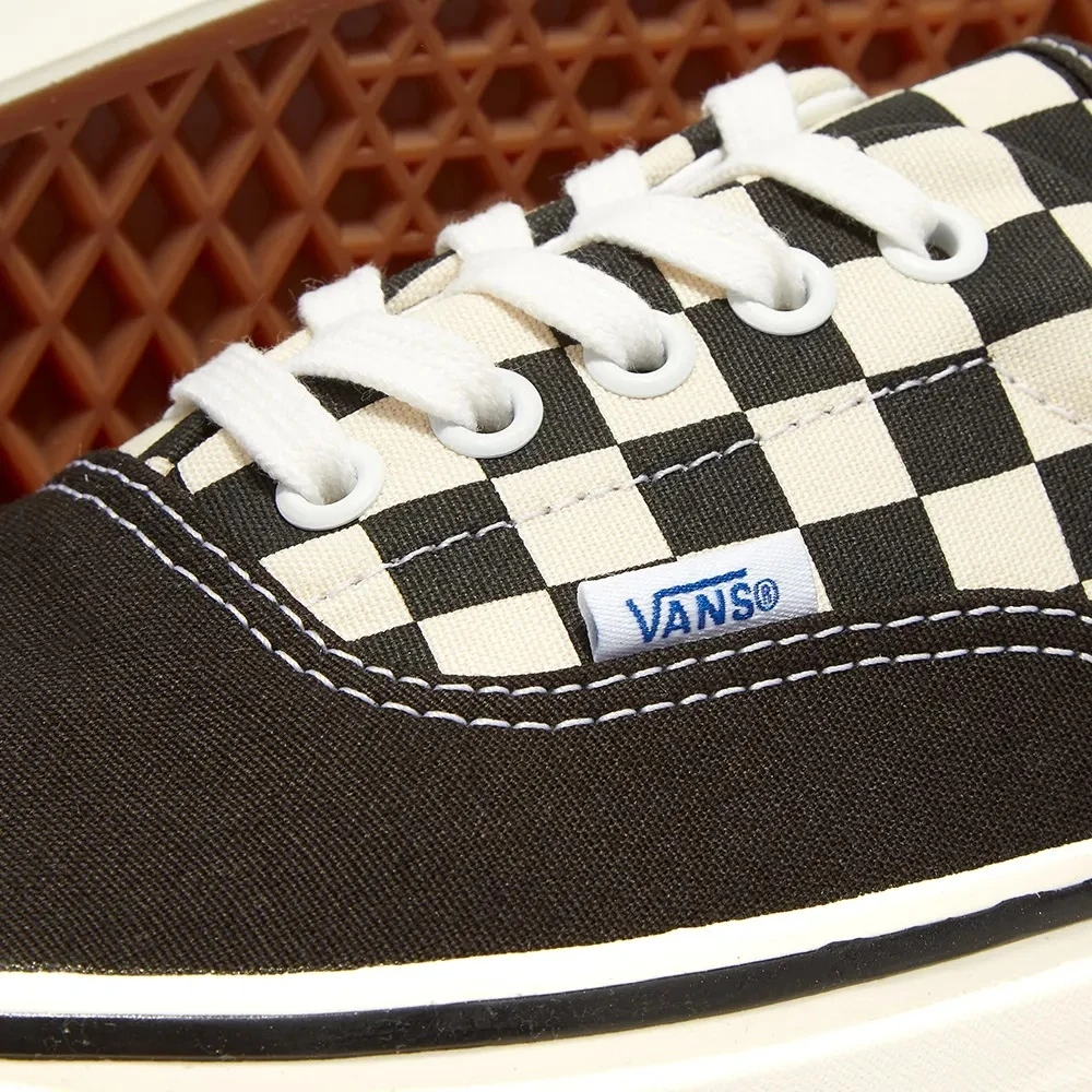 Vans Klassieke geruite skateschoenen Black Heren