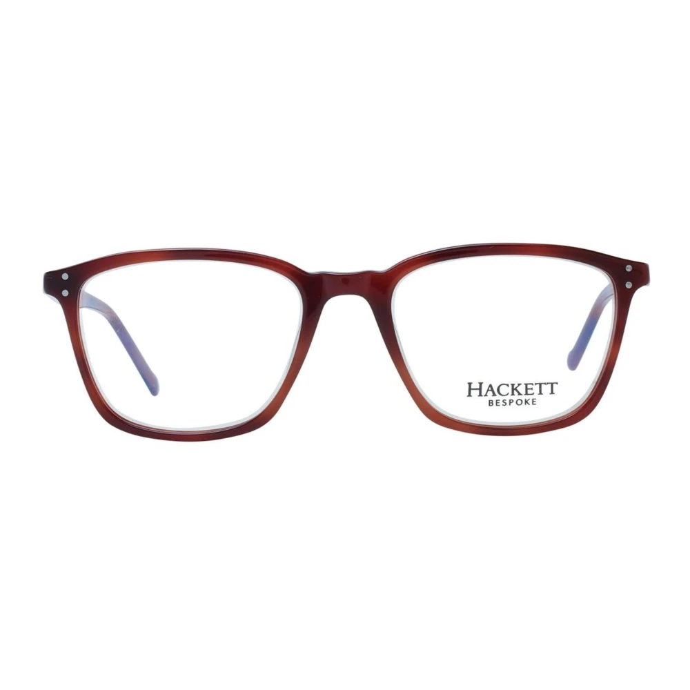 Hackett Bruine Rechthoekige Optische Monturen Blauw-Filter Brown Heren