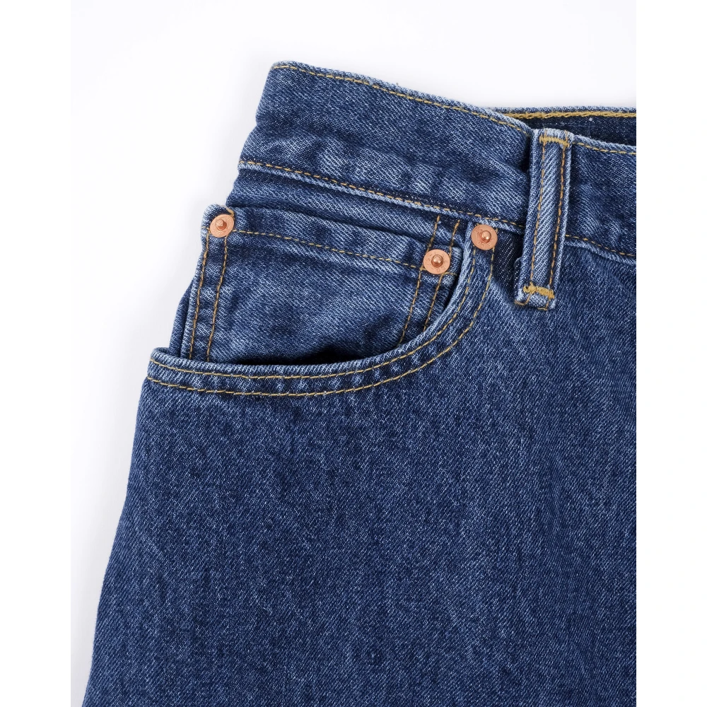 Re Done Vintage 90's Losse Denim Jeans Blue Dames