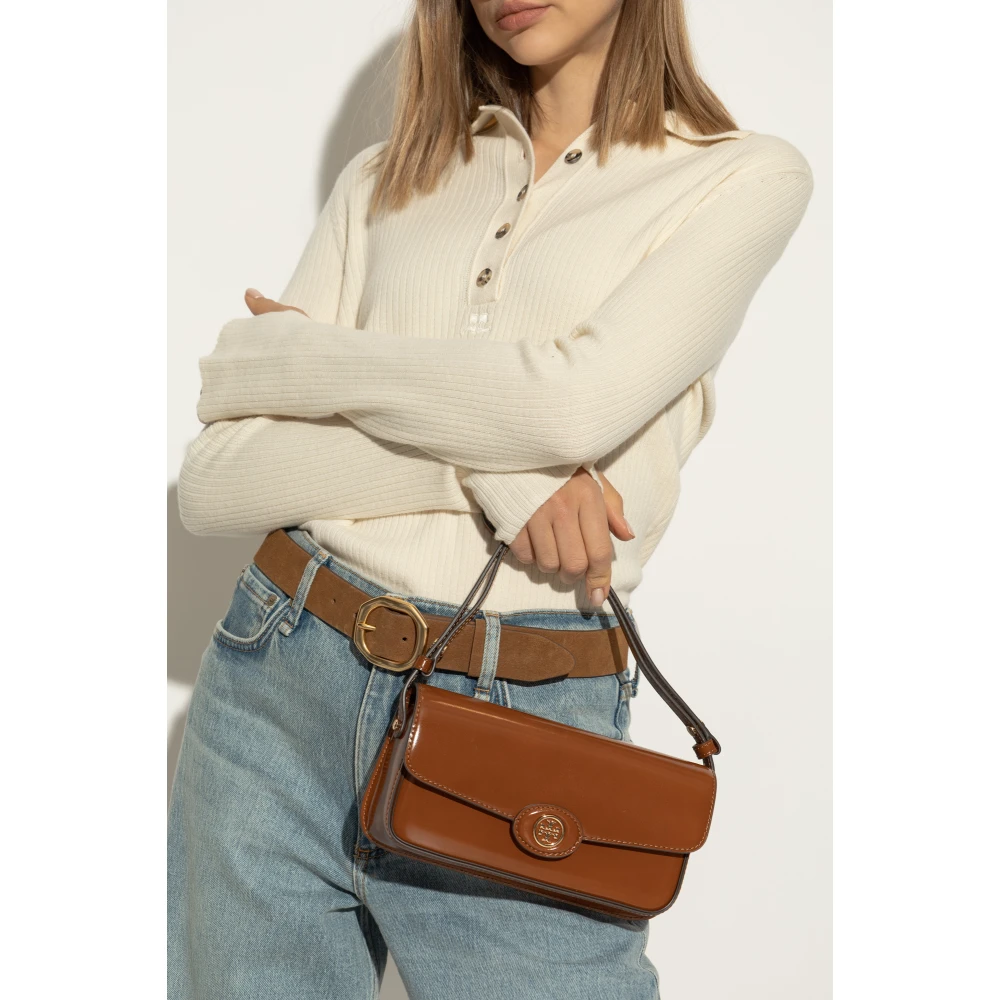 TORY BURCH Schoudertas Robinson Brown Dames