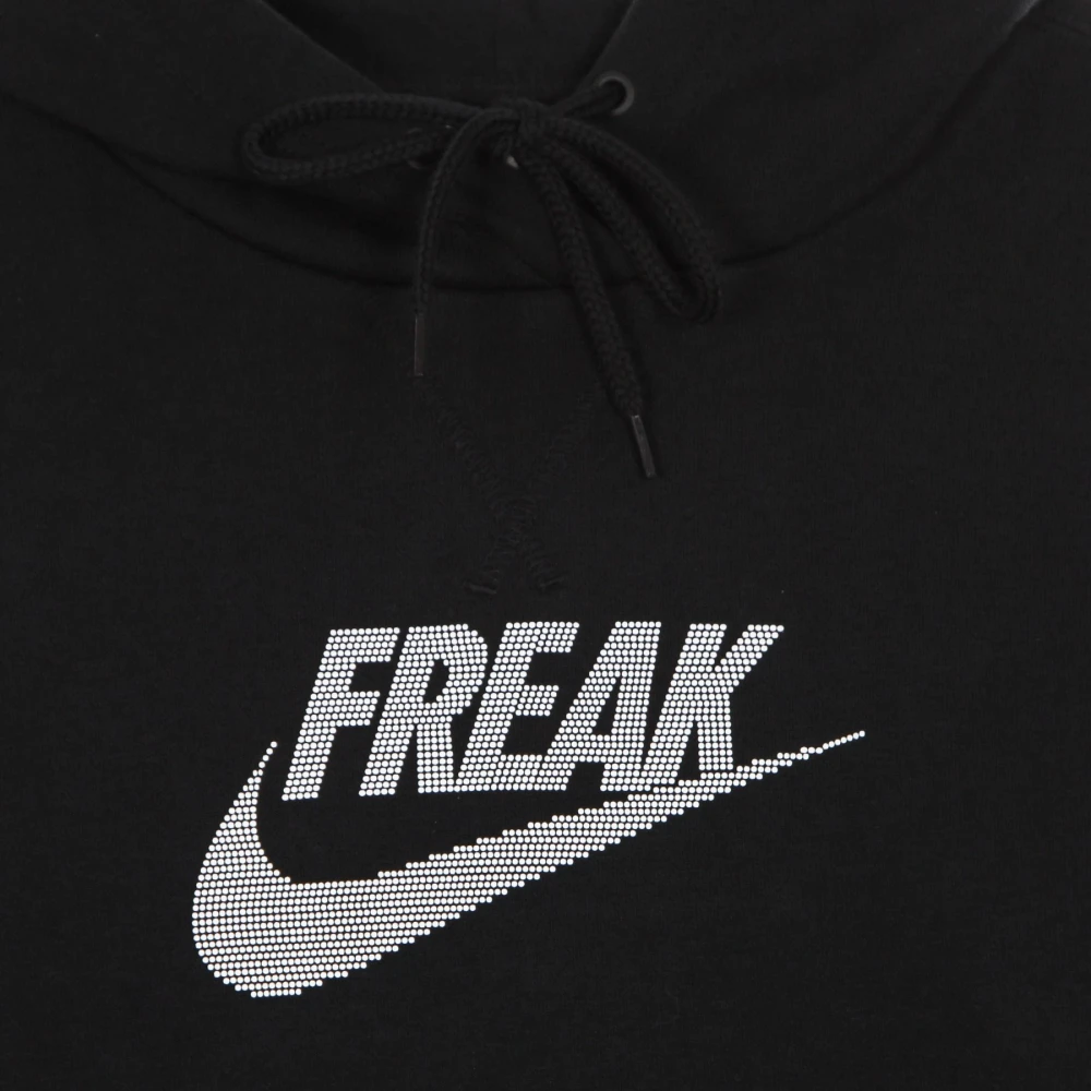 Nike Freak Pullover Hoodie Lichtgewicht en stijlvol Black Heren