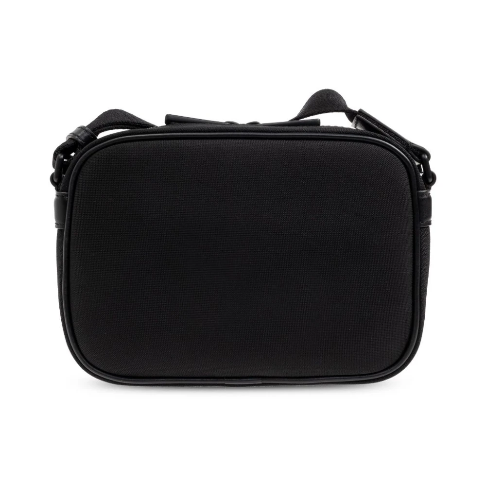 Moncler Zwarte Schoudertas met Toprits Black Heren