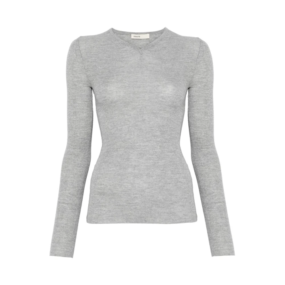 Knitwear > V-neck Knitwear - - Khaite - Modalova