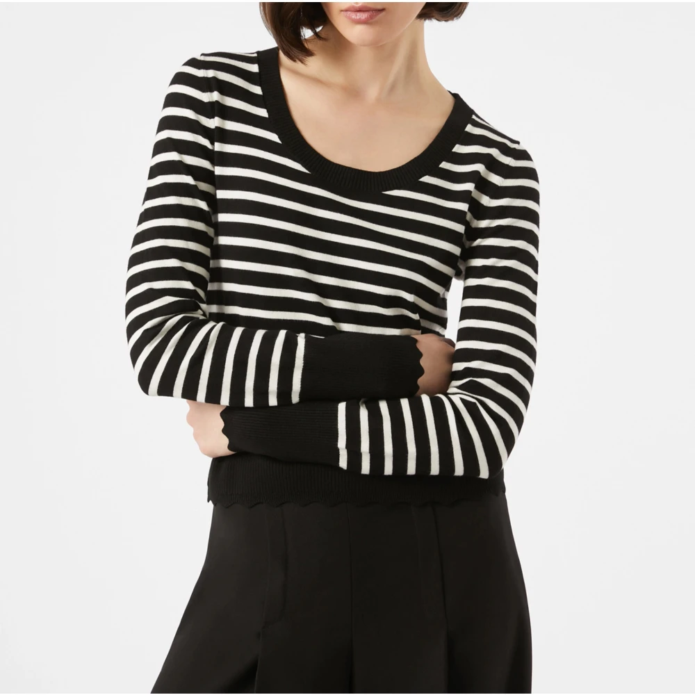 Pennyblack Slim Fit Sweater Art. Obolo Black Dames