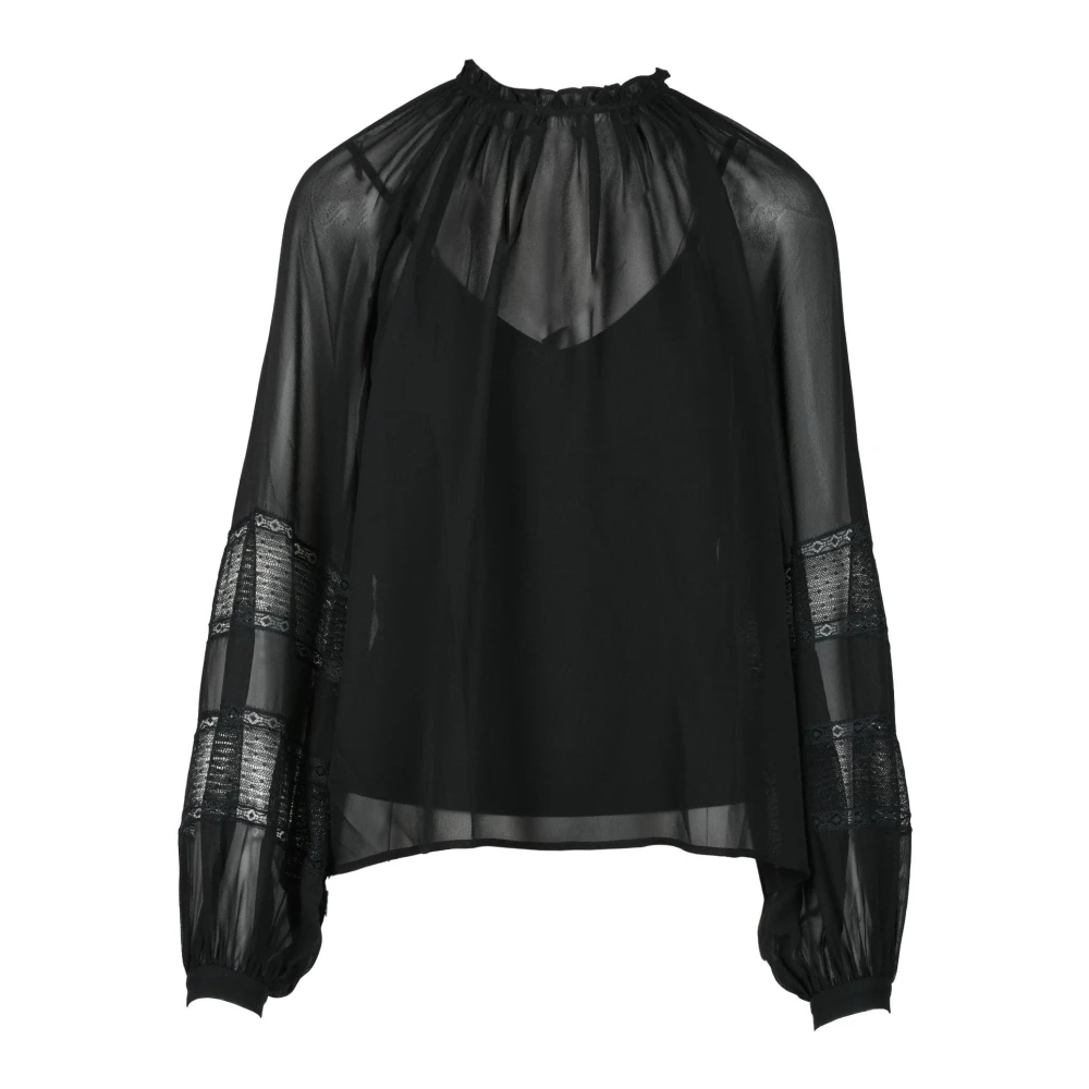 Max Mara Studio Blouse Black Dames