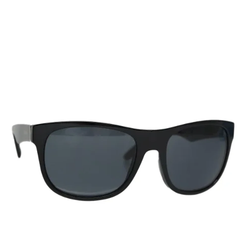 Prada Vintage Pre-owned Plastic sunglasses Black Dames