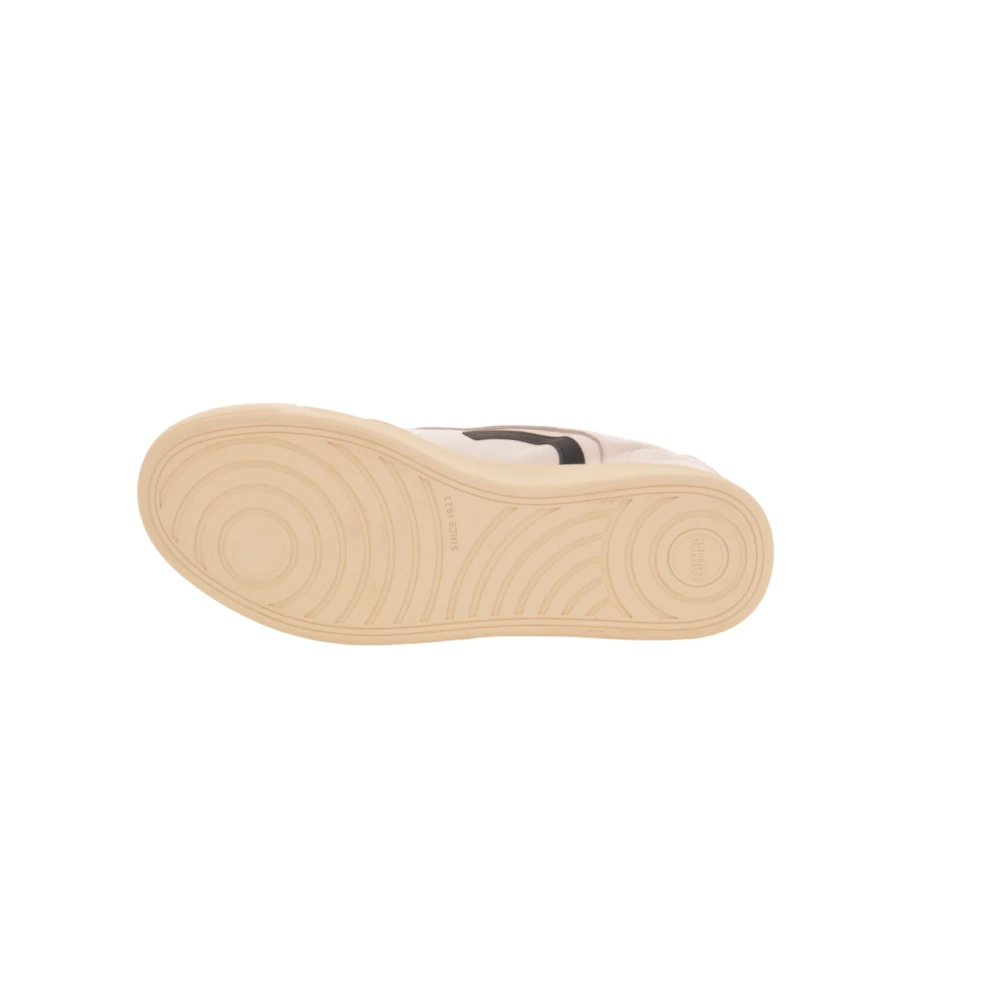 Colmar Witte Sneakers met Suède Versteviging