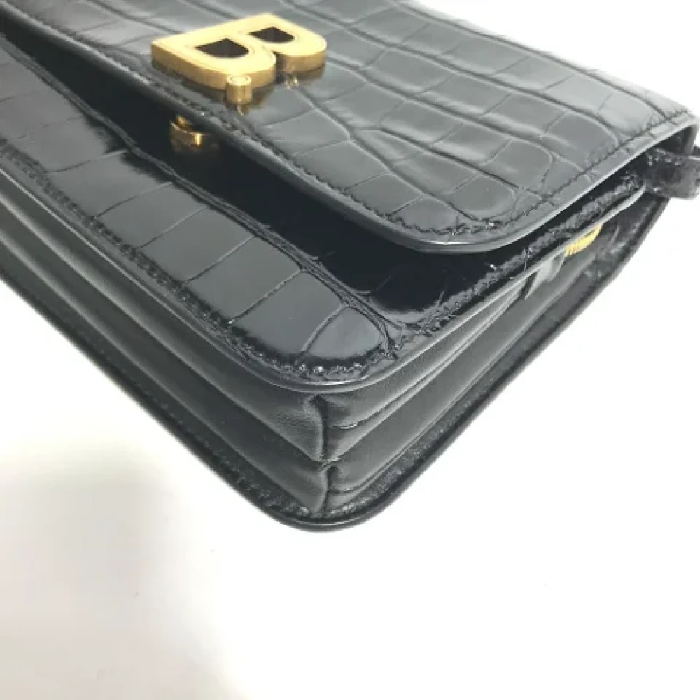 Balenciaga Vintage Pre-owned Leather balenciaga-bags Black Dames