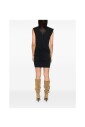 black-jersey-dress-with-twist-detailing