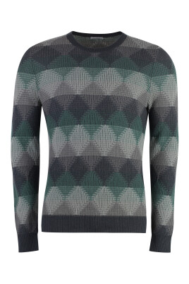 diamond-pattern-cashmere-sweater